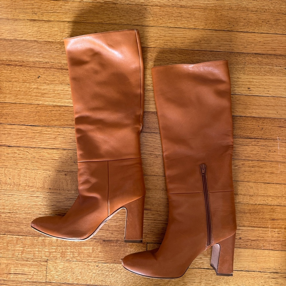 Stuart Weitzman Tan Knee-High Women's Boots